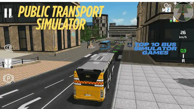 It is a public transport simulator bus image.