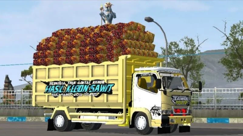 It is featured image on truck canter mods.