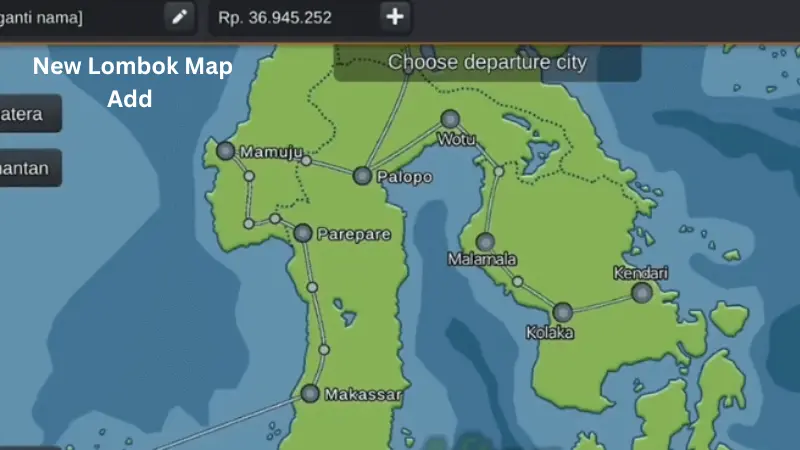 It is image on New Lombok Map.