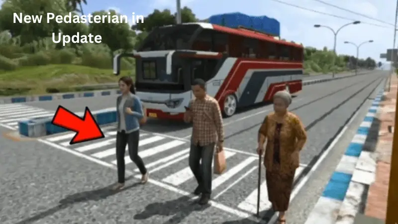 It is image on Pedesterian Update.