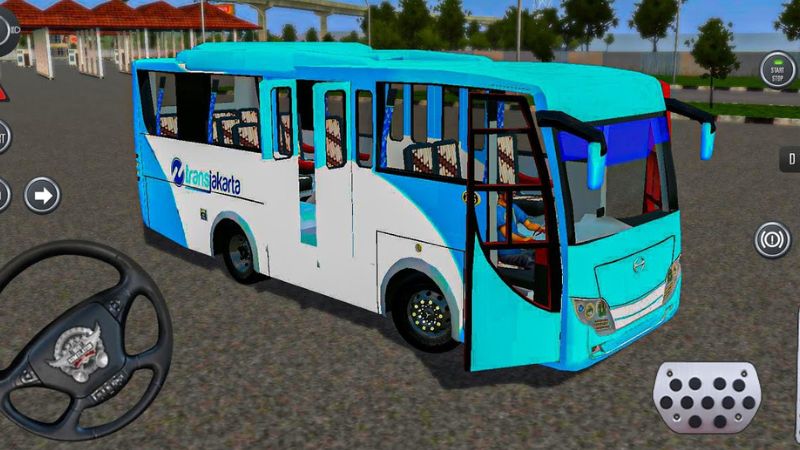 It is image on Hino EVO C mod bus mod.