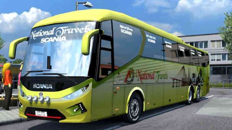 It is image on SKS bus scania mod.
