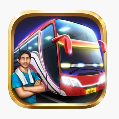 It is logo image on bus simulator indonesia.