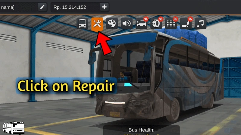 It is image on Bus Wash Feature in Main Menu in bus simulator.