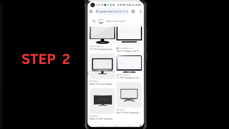 It is image on step no. 2 of installing tv in bus simulator indonesia.